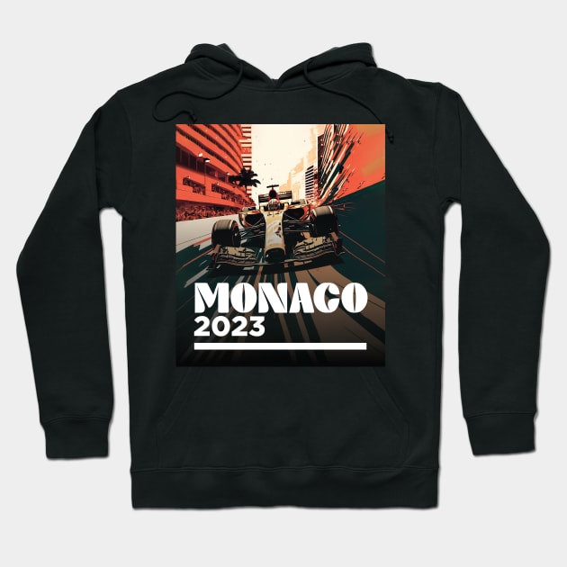 Monaco Formula One Hoodie by nancysroom